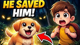 The Lost Puppy Who Became a Hero!🐶✨ (Emotional Kids Story)