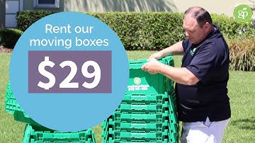 Rent Plastic Moving Boxes in Southwest Florida
