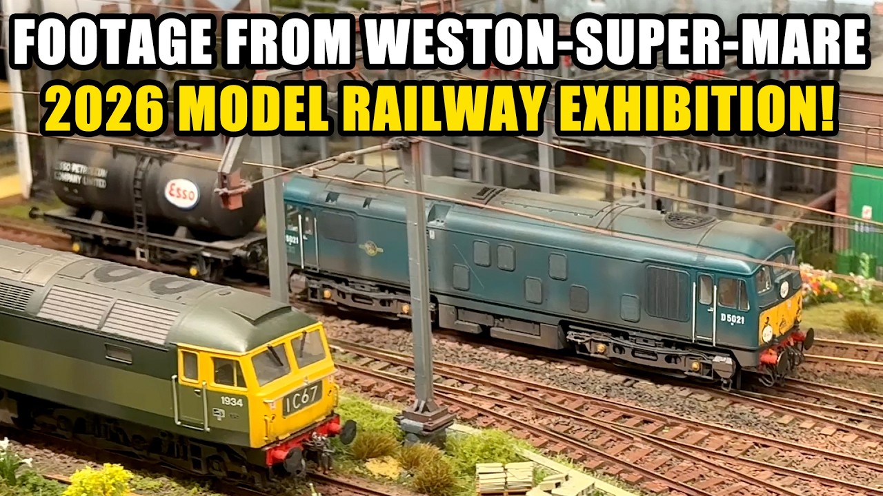 The 2026 WESTON-SUPER-MARE MODEL RAILWAY EXHIBITION! Filled with loads of GREAT MODEL LAYOUTS!