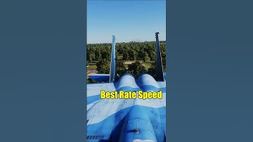 Best Rate Speed of the F-15C #DCS