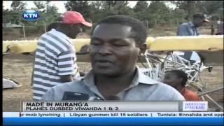 Man builds plane in Murang'a