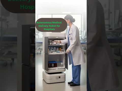 Video thumbnail: Hospital Delivery Robot India | Autonomous Healthcare Logistics