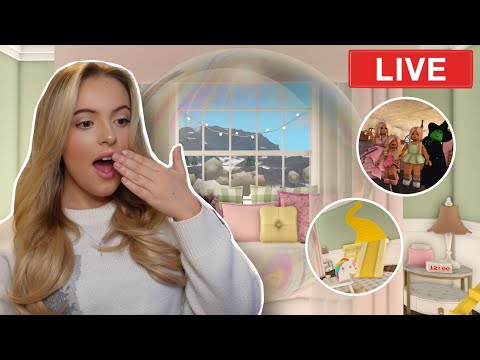 🔴DESTROYING MY ROLEPLAY KIDS BEDROOMS ON BLOXBURG...AGAIN!