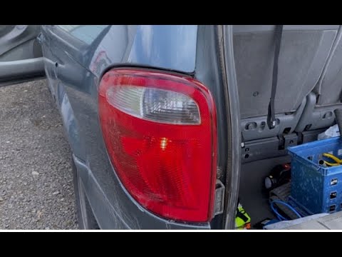 How To Change A Tail Light Bulb On A 2007 Dodge Caravan