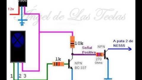 Diagrama de infrarrojo 3 pines (Proyecto control remoto de PROFE GARCÍA)