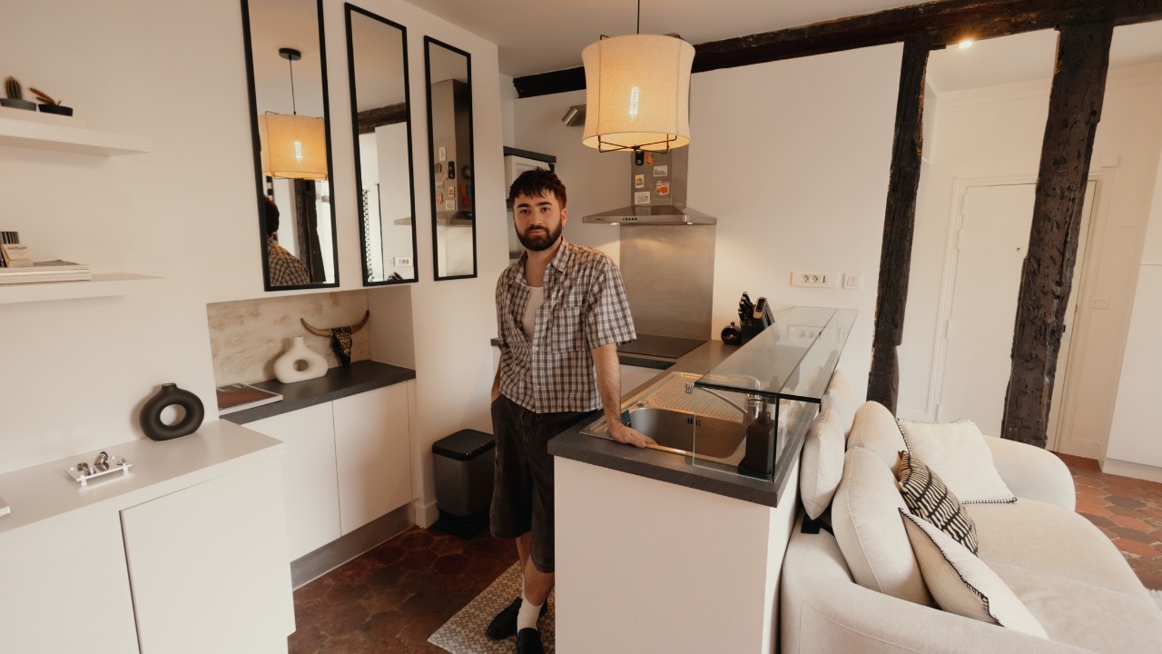 Is This the Coziest Studio in Le Marais? | Paris Apartment Tour