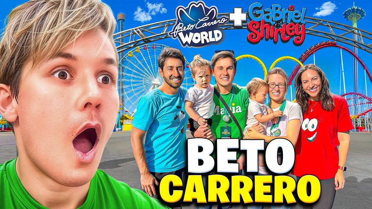 FOMOS AO BETO CARRERO COM GABRIEL E SHIRLEY!