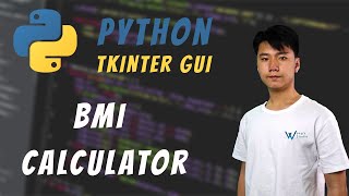 How to make a GUI BMI calculator in Python (Tkinter)