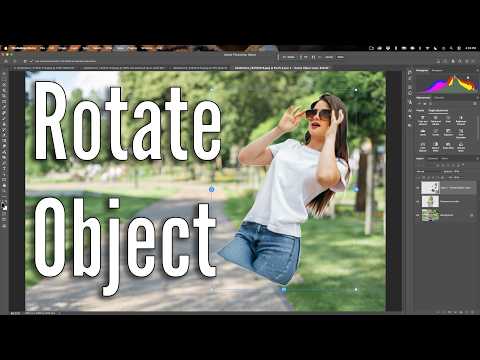 The New Rotate Object In Photoshop!