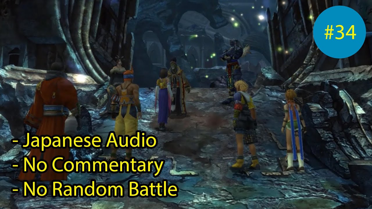 Final Fantasy X HD Remaster No Commentary Gameplay Part 34 - Zanarkand Puzzle