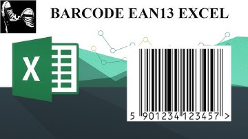 How to create Barcode EAN13 with Excel - EAN8 Also Avaible