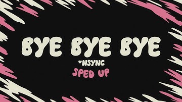 *NSYNC - Bye Bye Bye (From Deadpool and Wolverine) (sped up + lyrics)
