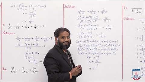 Class 8 - Mathematics - Chapter 16 - Lecture 01 - Ex # 16a (Q5-12) - Allied Schools