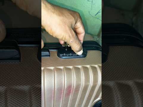 فكرة رائعة لحل مشكلة نسيان كود القفل للمحفضة شانطة 