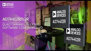 AD74412R/13R: Quad-Channel, SW Configurable Input/Output Circuit