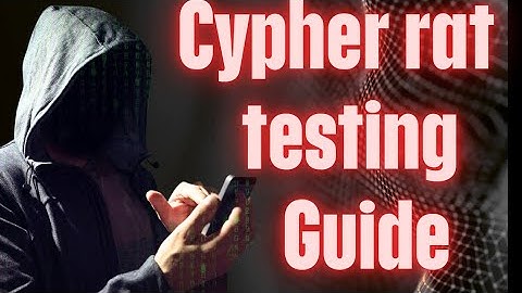 Cypher RAT Testing Guide 2025 | Full Walkthrough for Learners