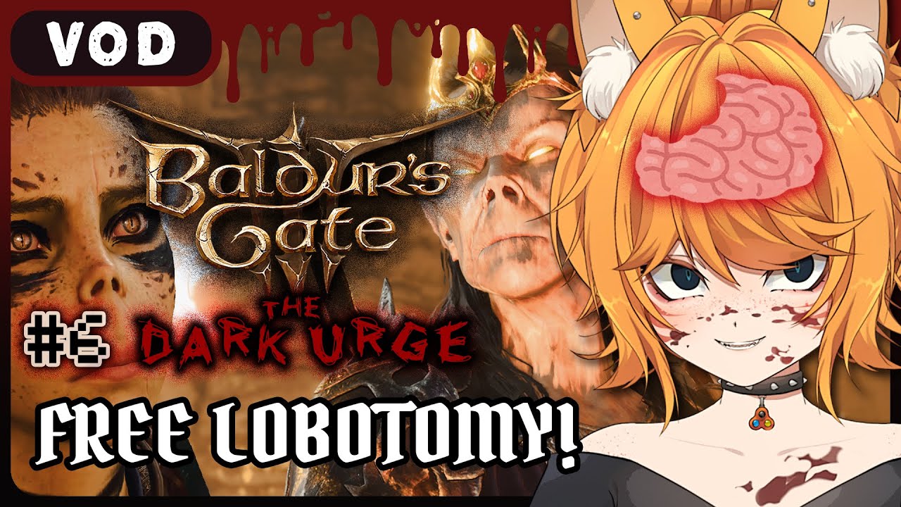 githyanki lobotomy 🍄🩸 [Baldur's Gate 3, Dark Urge] ✘ TWITCH VOD