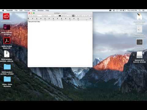 Setting Kyocera presets on mac