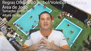Biribol - Regras Oficiais - Aula 1 - Tamanho Da Piscina E Nível Da Água