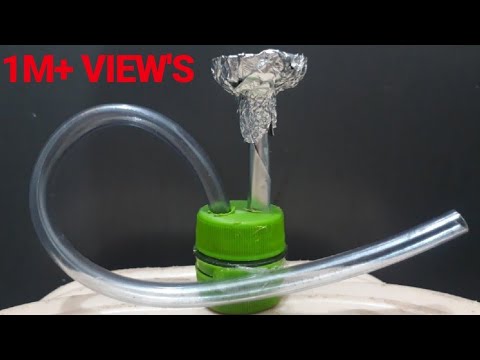 How to make a mini pocket hookah using 2 bottle caps || EXPERIMENT & CREATION