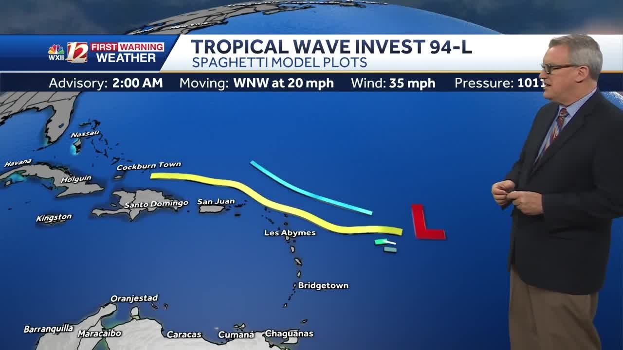 Watching two areas in the Atlantic for tropical development - YouTube