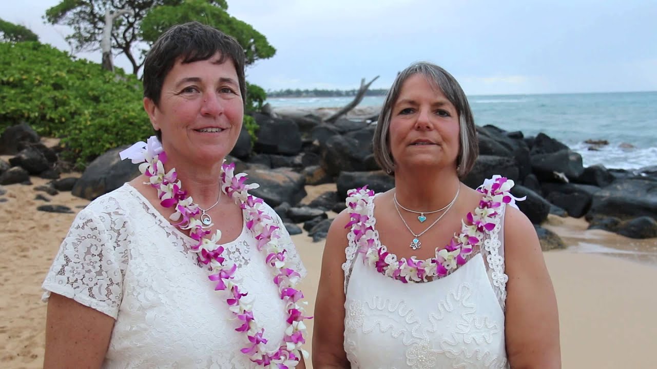 aloha ever after testimonial gay wedding 2 diana sara