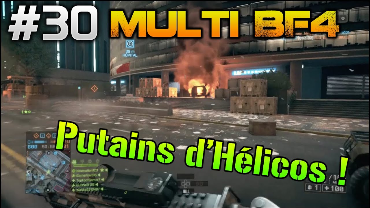Battlefield 4 ● Gameplay multijoueur #30 ● Conquête RDV à l'aube [CZ-805] ● Objectif ! ● [PS4][FR]