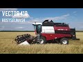 Комбайн VECTOR 410 на уборке пшеницы, сезон 2021/Harvester VECTOR 410 harvesting wheat, season 2021