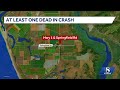 Suspected DUI crash on Highway 1 leaves 1 dead, 3 seriously injured