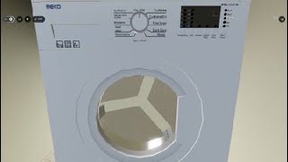 Beko WMC 6120 W- Service Mode Spin Test