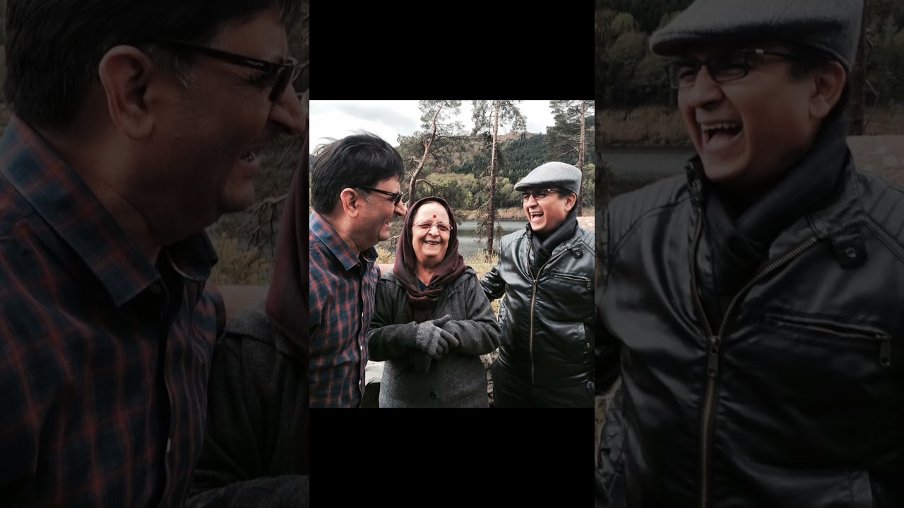 dilip Joshi with family| 