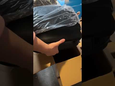 Распаковка массажного кресла