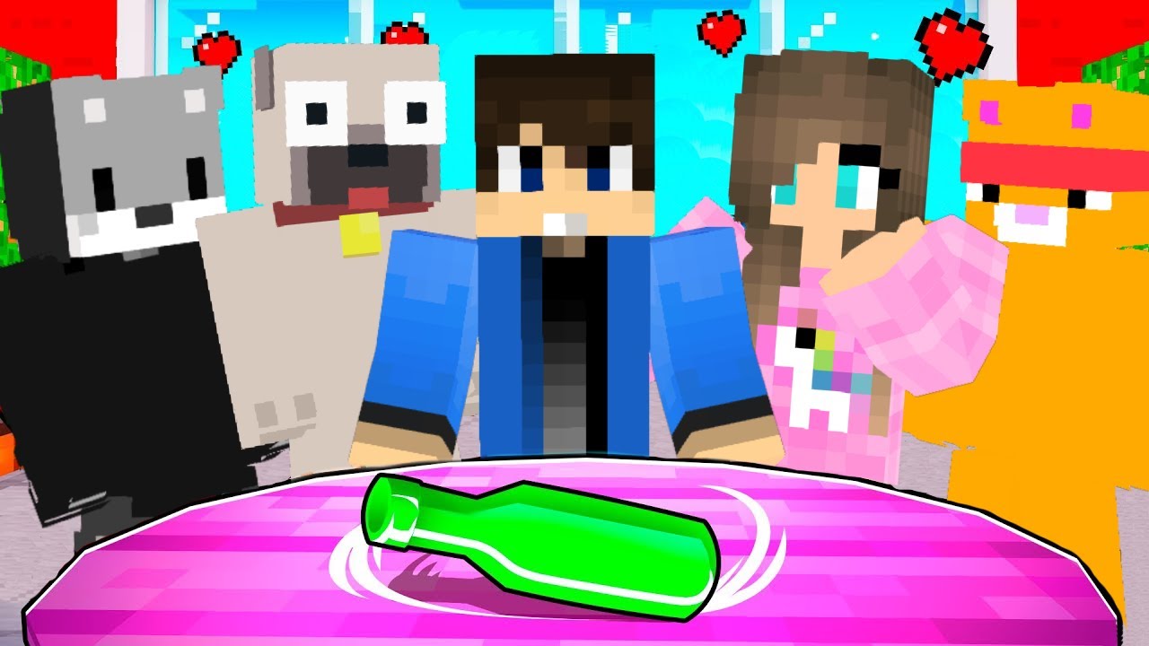 PÖRGESD MEG AZ ÜVEGET ÉS NYERJ EGY CSÓKOT A MINECRAFTBAN!