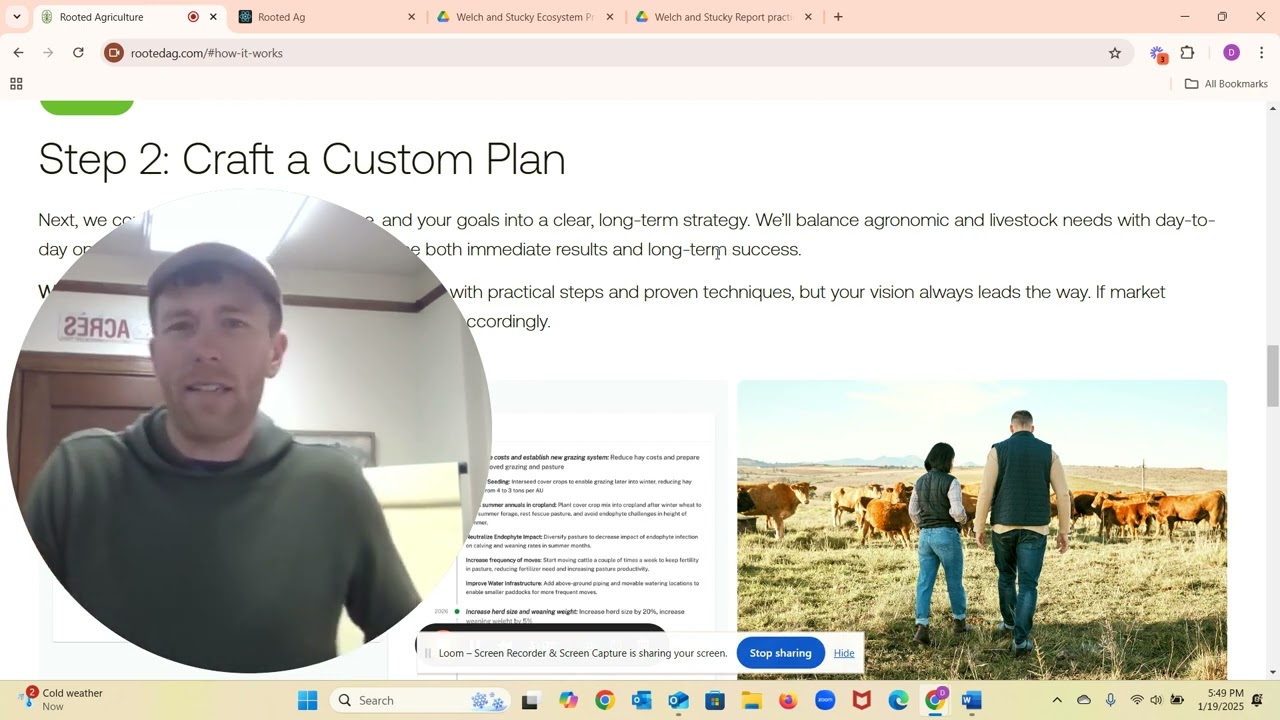 An Overview of Rooted Agriculture's Service to Farm and Ranch Operations