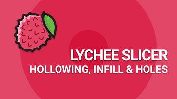 Hollowing, Lattice Infill, and Drain Holes