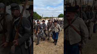 American civil war reenactment confederate