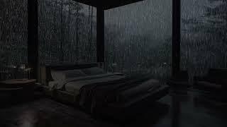 Beautiful Foggy Forest On A Heavy Rainy Day | Enjoy Relaxation and Stress Relief with Sleep Sounds