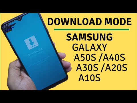 Samsung A60s/ A50s/ A40s/ A30s/ A20s/ A10s Enter into Download Mode