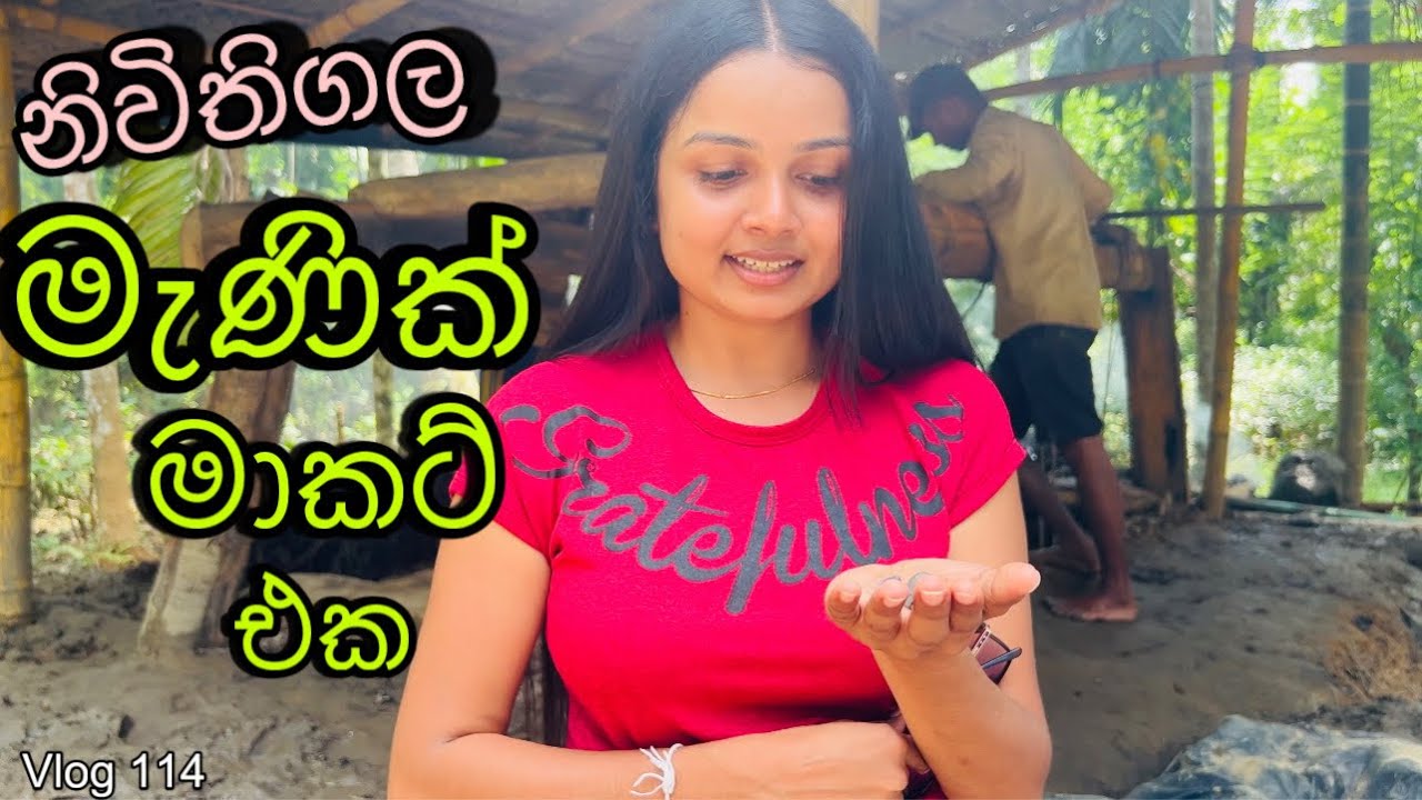 ලොකුම මැණික් වෙලදපොළ | මැණික් පතලට ගිය ගමන| Gem mines in Srilanka | Gem business @WolfyVlogs