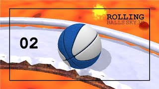 Rolling Balls Sky 3D | Gameplay ep.02 | Level 1115