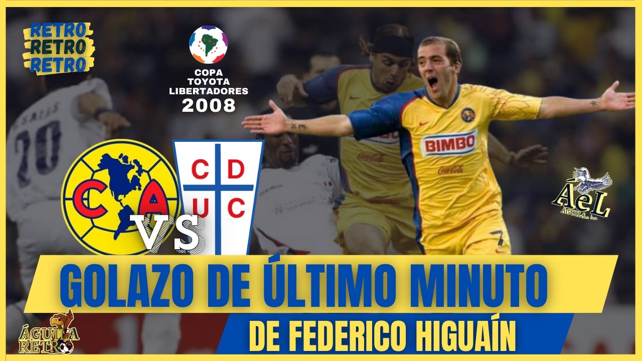 Águila Retro | América vs U Catolica | Copa Libertadores 2008 | Águila en linea