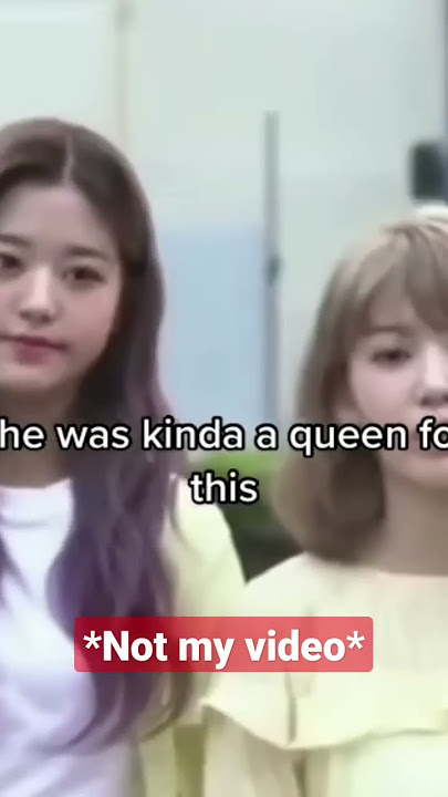 video resurface of wonyoung being 'rude'to lesserafim Sakura #kpop #wonyoung #lesserafim