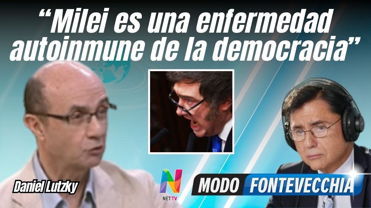 El politólogo Daniel Lutzky analizó el fenómeno Milei y fue categórico