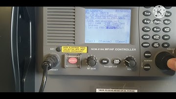 How to perform MF/HF DSC Test Call to Coast Station