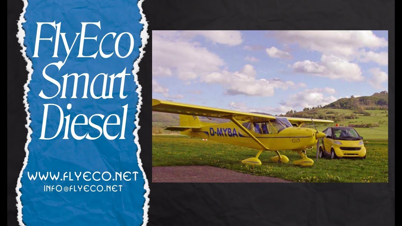 FlyEco Smart Diesel turbo charged engine for ultralight and light sport aircraft from FlyEco.
