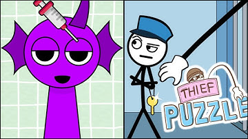 Thief Puzzle vs Spranky Transformer 🧟🧟🏀🏈  All Max Level Ios Android Gameplay Ep - 74