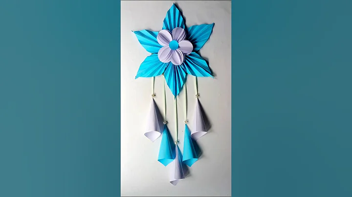 Easy and Quick Paper Wall Hanging Ideas / A4 sheet Wall decor / Cardboard Reuse /Room Decor DIY