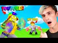 I dueled my Brother for Robux.. I Secretly had the YOUTUBER PASS (Roblox)