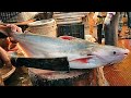 Nice!!! Big Catfish Cutting & Chopping Live In Fish Market | Pangasius Fish Cutting Skills
