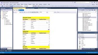 SSRS Reports Training  - Grouping in Reports, Adding Summary Calculations